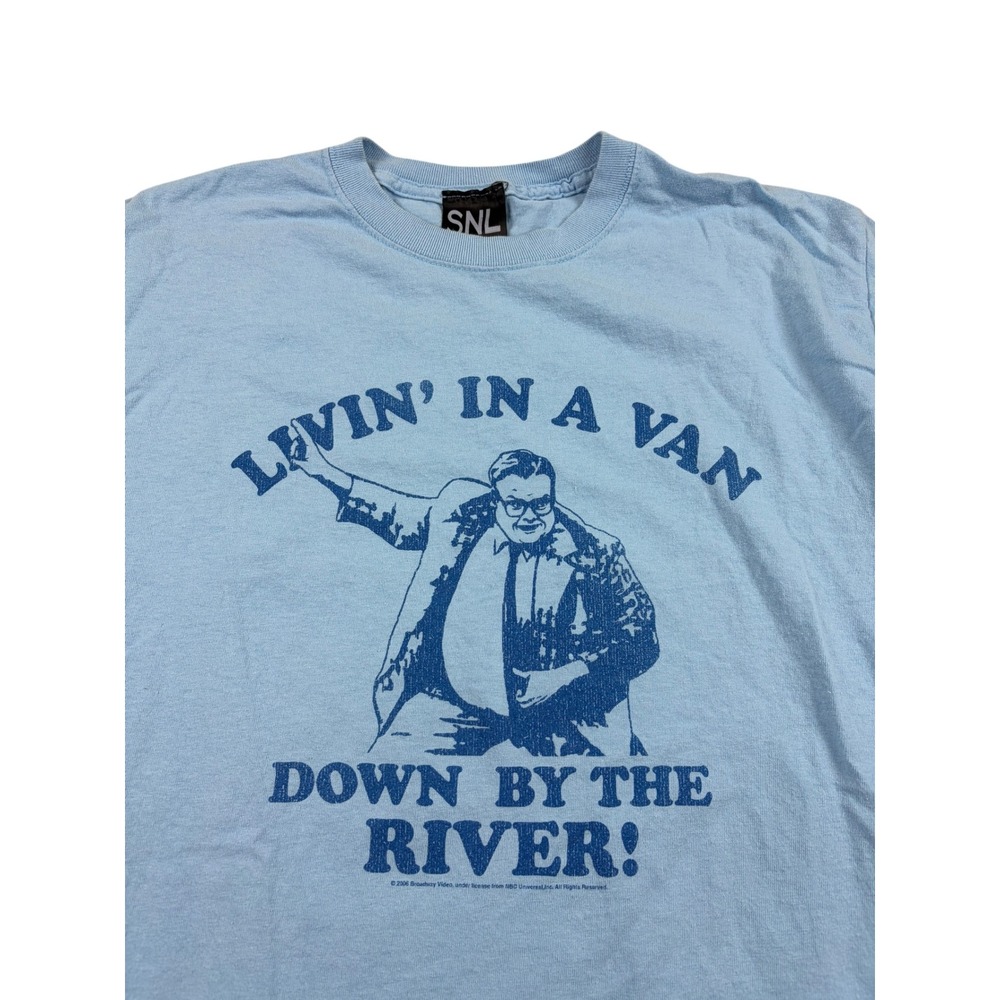 SNL Saturday Night Live Lovin in a Van Down by the River Chris Farley  T Shirt M